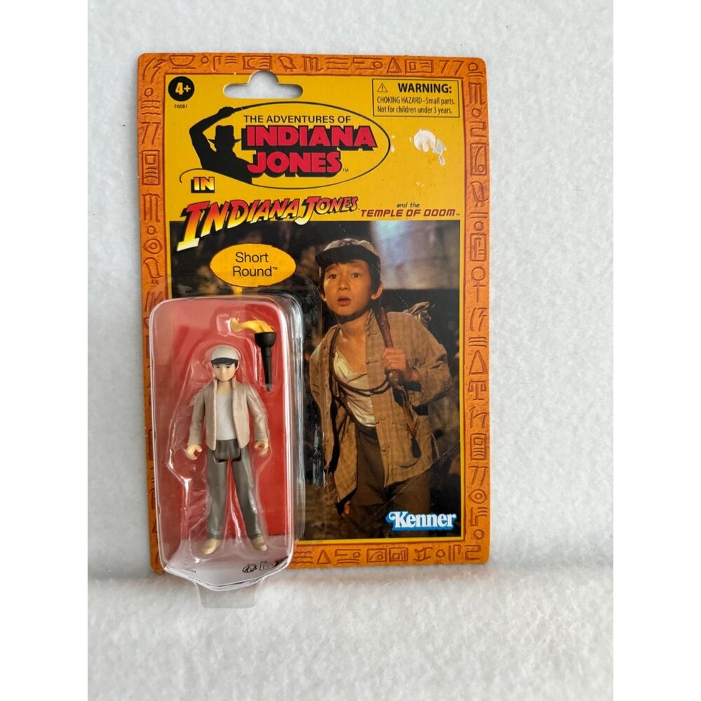 NIB Hasbro The Adventures of Indiana Jones Temple of Doom Short Round Figure Toy